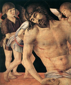 Pieta det Renaissance Giovanni Bellini Ölgemälde